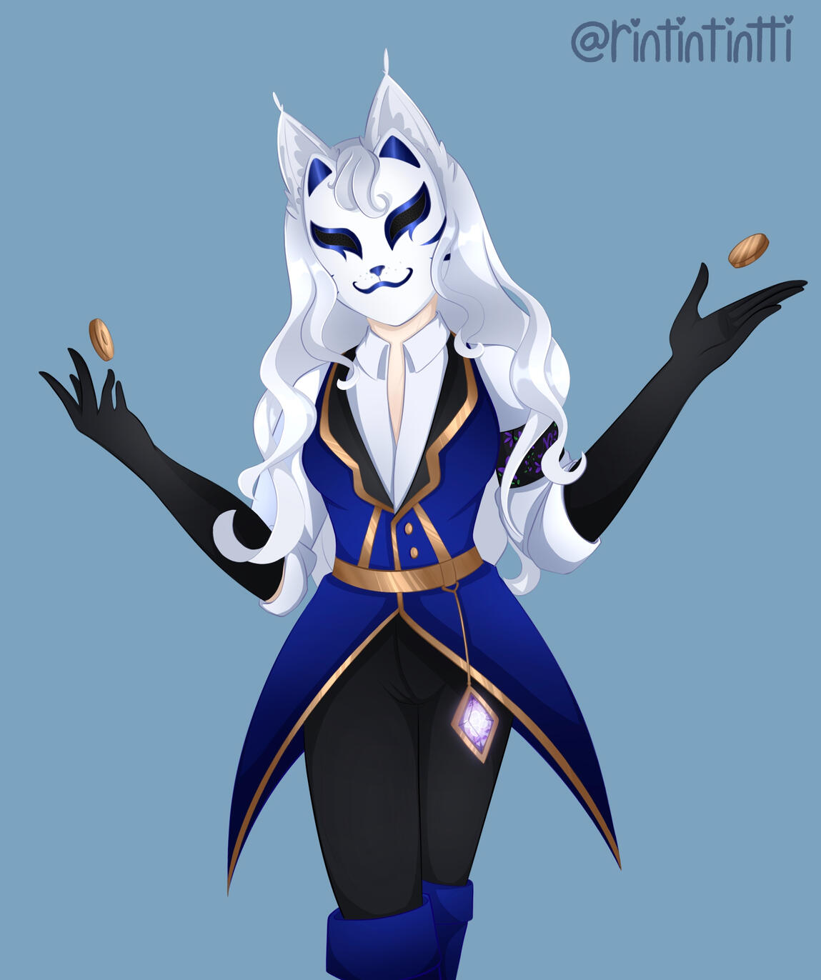 Half Body (Rendered) commission by Lari