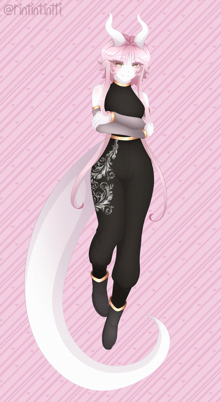 Full-body (Rendered) commission by Gummy