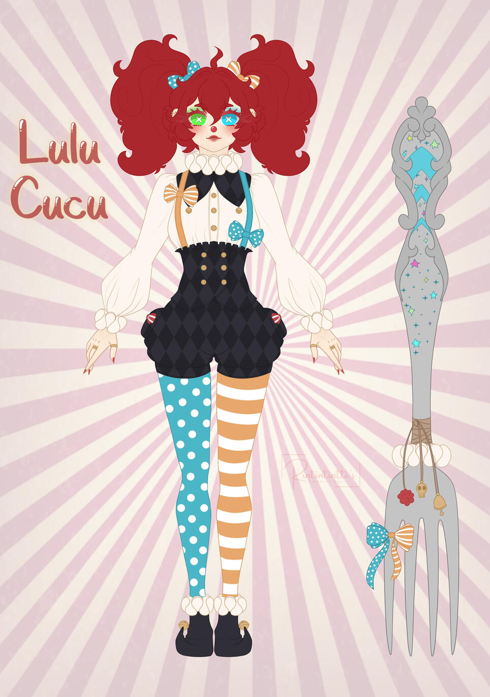 Reference Sheet (Front + Props)